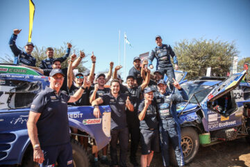 Ford Castrol Team scores a double victory in the Botswana
