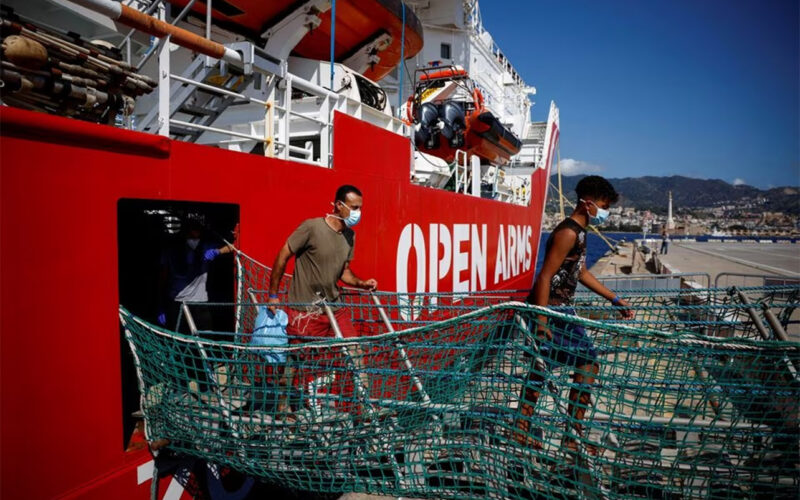 Spanish charity rescues 117 migrants sailing from Libya