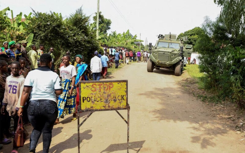 Massacre aftermath: Ugandan army rescues three students
