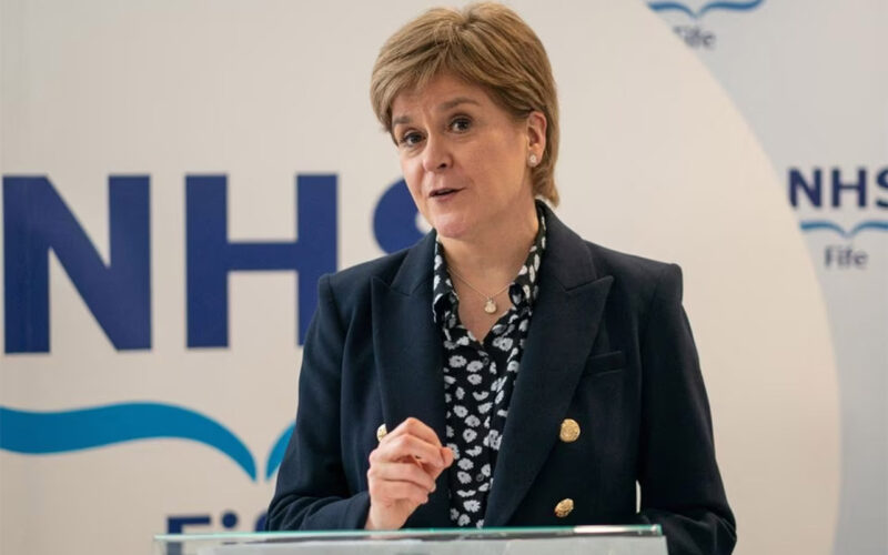 Former Scottish leader Nicola Sturgeon quizzed by police in SNP funding probe