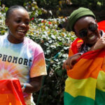 LGBTQ rights: Kenya to follow Uganda? Participants-react-with-Pride-rainbow-flags
