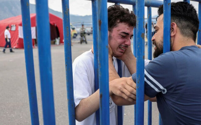 Greece boat disaster: Emotional reunion for brothers as hopes of finding more survivors fade