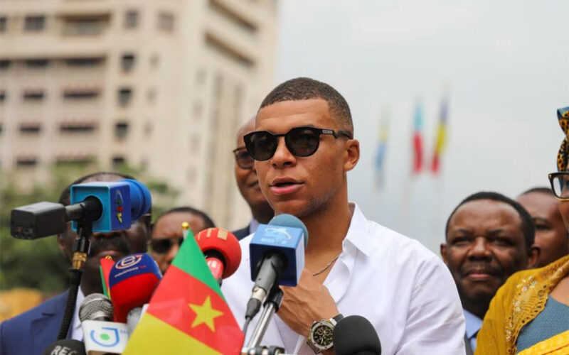 Mbappe “honoured” to tour father’s native Cameroon