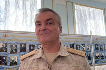 Russian Black Sea commander shown on video call after Ukraine said it killed him
