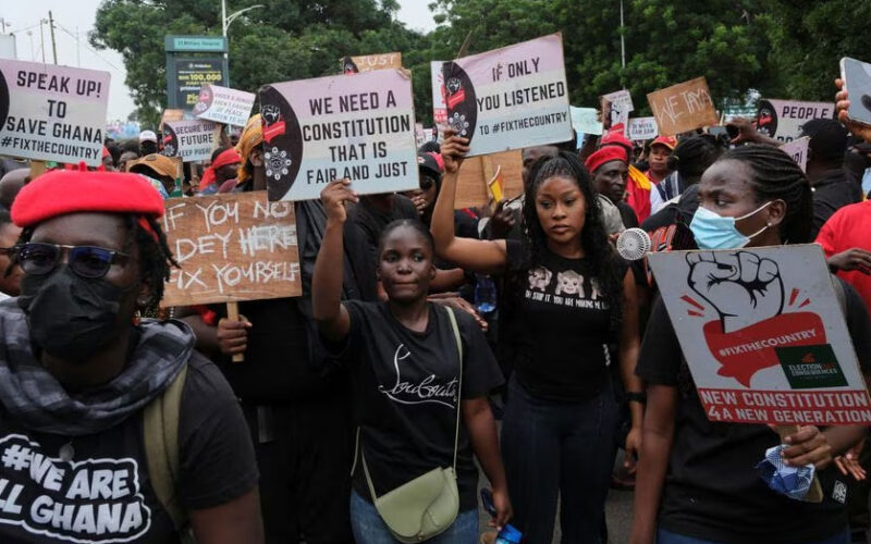 Multi-day protests over economic crisis grip Ghana’s capital