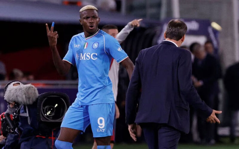 Top Nigerian striker threatens legal action against Napoli