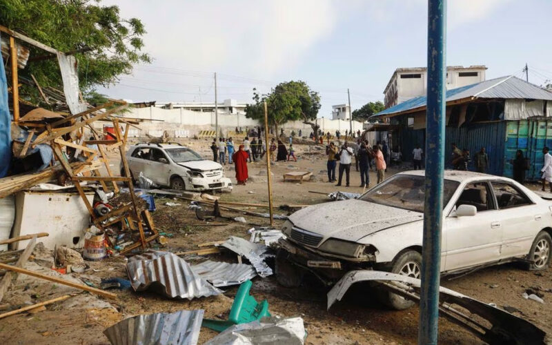 Suicide bomber kills at least 7 in Somali tea shop; al Shabaab claims responsibility