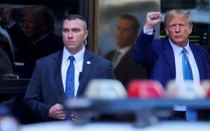 Donald Trump turns up at New York fraud trial, complains it distracts from campaign