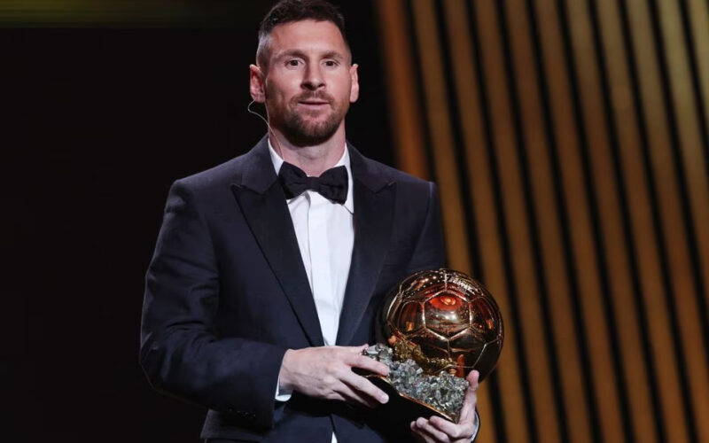 Messi wins record eighth Ballon d’Or for best player in the world