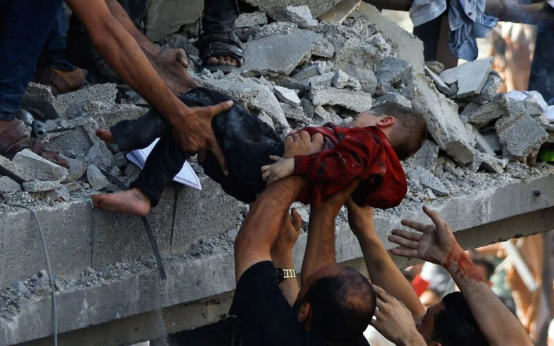 Gaza reports record 24-hour death toll from Israeli bombing