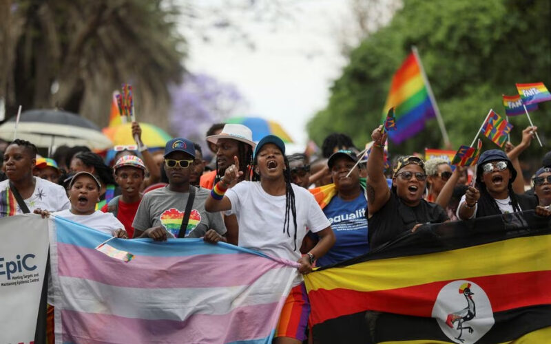 Johannesburg Pride marches for LGBTQ+ Ugandans after anti-gay law passed