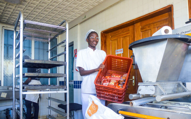 Small biscuit factory shows that shifting from wheat to sweet potato flour could be a win for African bakers