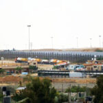 Trucks-carrying-aid_Rafah-border_Gaza