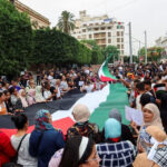 Tunisians-gather-during-a-pro-Palestinian-protest