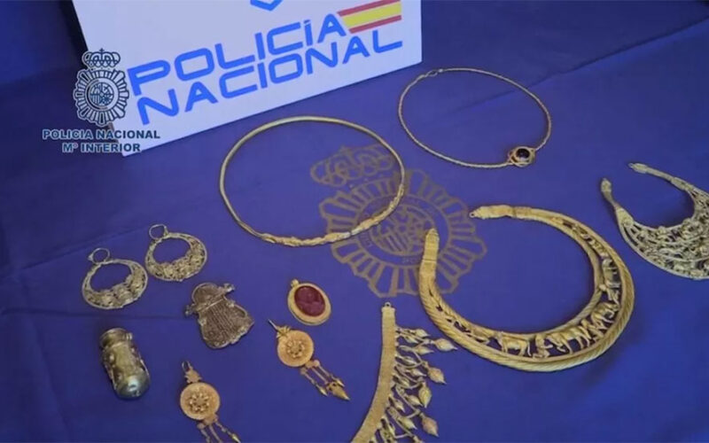 Spain seizes ancient gold jewellery stolen from Ukraine worth $64 million