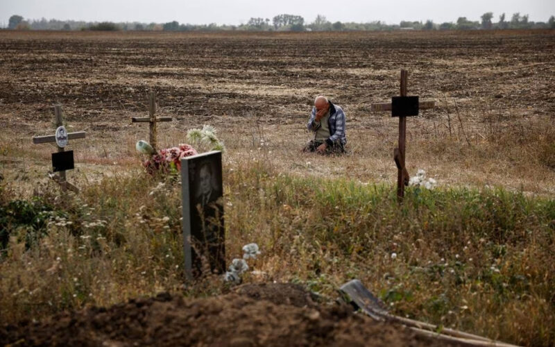 ‘Half the village is gone’: Ukraine hamlet reels after missile strike
