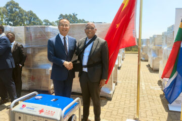 SA receives power generating equipment from China