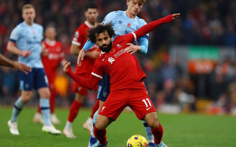 Salah brace leads Liverpool to 3-0 win over Brentford at Anfield