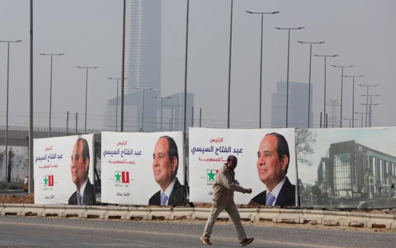 Egypt’s Sisi cruises towards victory in subdued election