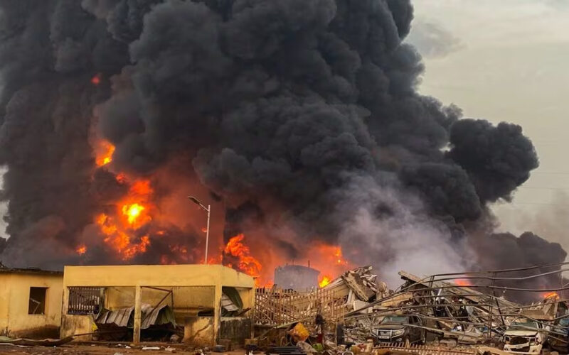 Toll from blast and fire at Guinea oil depot rises to 23 dead – statement