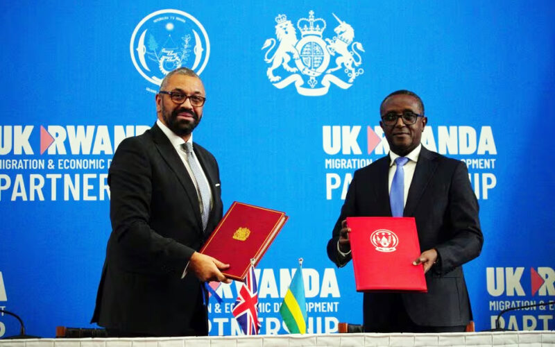 UK interior minister signs new Rwanda treaty to resurrect asylum plan