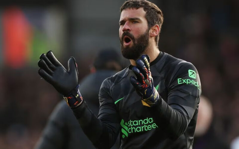 Alisson praises Liverpool’s ‘passion and intensity’ after win over Palace