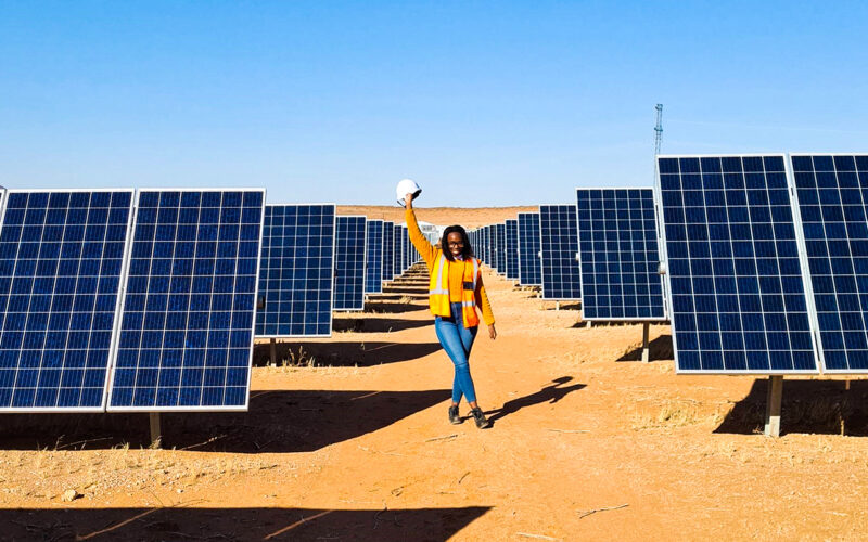 One woman’s journey into a world of solar