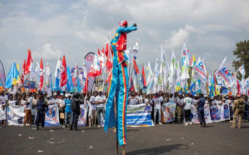 Pockets of violence mar Congo election campaign, threaten vote