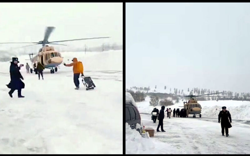 About 1,000 tourists trapped in China’s Xinjiang after avalanches