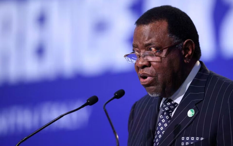 Namibia’s President Geingob to undergo cancer treatment, presidency says