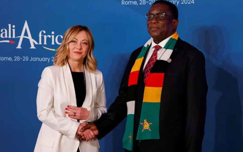 Italy’s Meloni pledges new partnership with Africa, funds limited