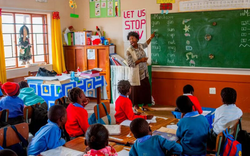 Learning to read in another language is tough: how Namibian teachers can help kids