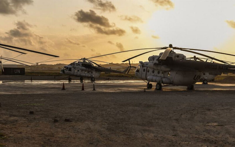 Four Ukrainians on UN helicopter that was seized by Somali militants