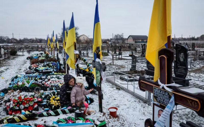 How life in Ukraine has been shattered by two years of war