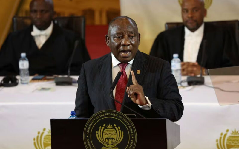 South African president Cyril Ramaphosa aims for upbeat tone in annual address, but fails to impress a jaundiced electorate