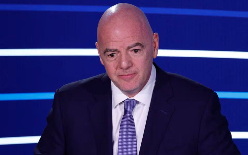 FIFA chief Infantino repeats call for action against racism