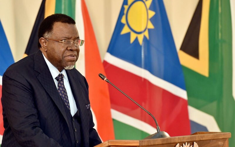 Hage Geingob: Namibian president who played a modernising role