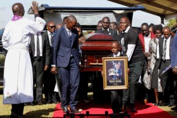 Kenya marathon hero Kiptum honoured at funeral as unique talent and family man