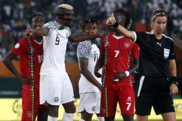 The Moroccan referee who has overcome cultural barriers and gender stereotypes to make history at AFCON 2023