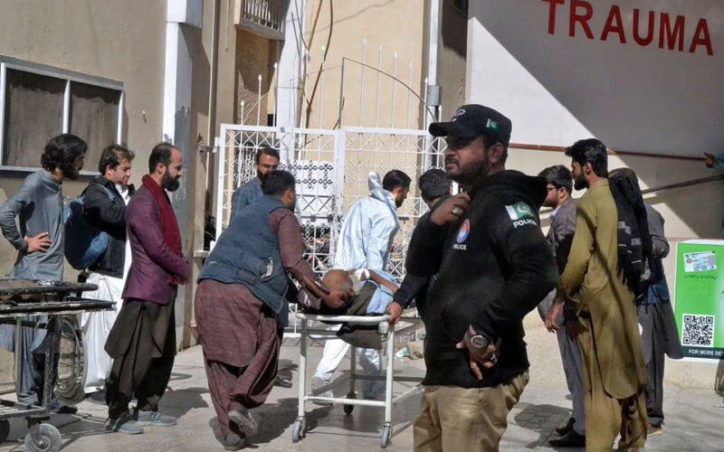 Blasts near Pakistan candidates’ offices kill 26 on eve of election