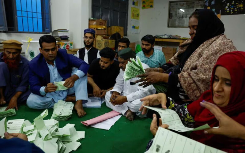 Pakistan starts vote count, clear picture expected early Friday
