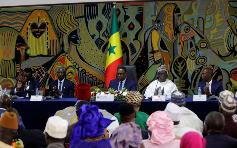Senegalese President Sall postpones presidential vote