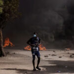 Senegalese-demonstrator