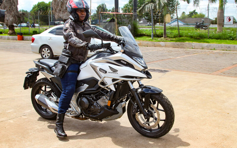 Zimbabwe’s “Biker Queen” rides full throttle against gender norms