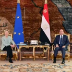 Abdel Fattah al-Sisi meets with Ursula von der Leyen