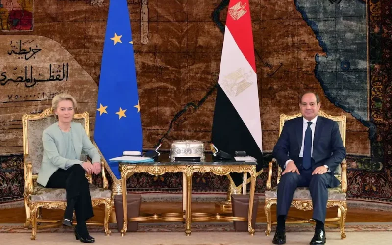 EU to bolster Egypt ties with billions of euros in funding