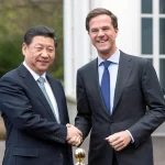 China President Xi Jinping_Dutch PM Mark Rutte