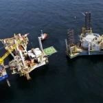 Perenco oil platform