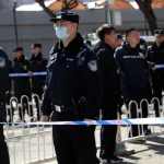 Police officers_Malaysian Embassy_Beijing_China