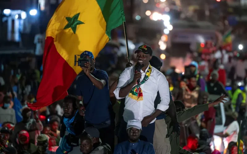Freed from jail, Senegal opposition presidential candidate draws hundreds to first event